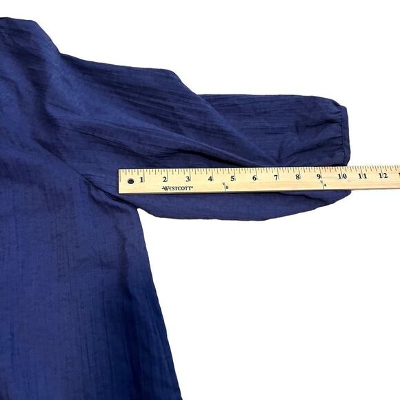 Loft Blue Costal Gauze Tunic. Size Small. Great Condition!! - Picture 9 of 10